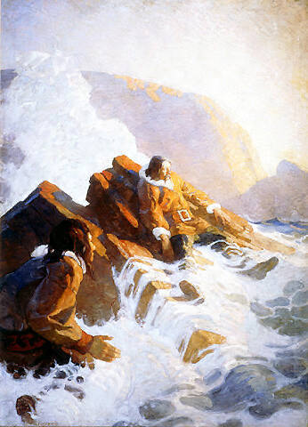 The death of Finnward Keelfarer.  This was the first vengeance of Thorgunna.