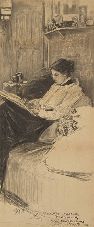 Portrait Sketch of Charlotte Harding