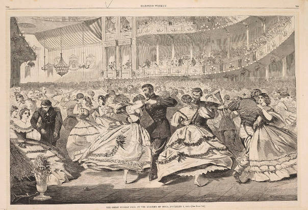 The Great Russian Ball at the Academy of Music, November 5, 1863