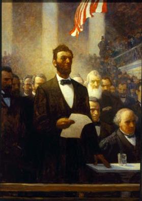 He Saved the Union   Lincoln Delivers His Second Inaugural Address as President of the United States, March 4, 1865