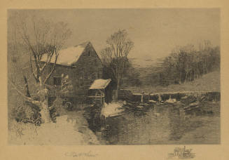 Old Mill in Winter