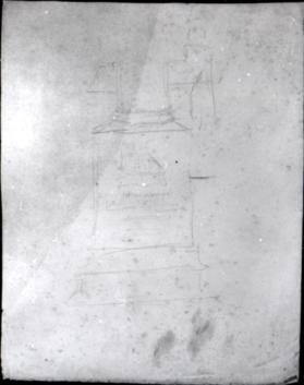 study of a cemetery monument