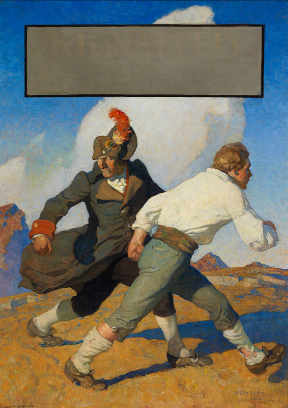Kidnapped, cover illustration