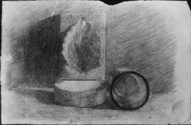 Untitled (still life with glass)