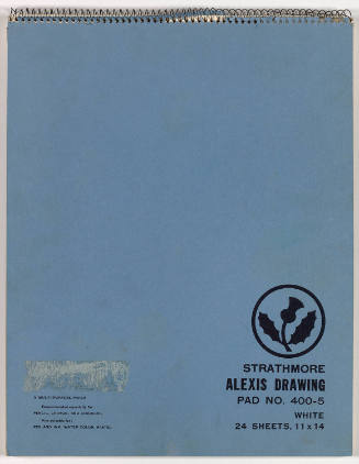 Sketchbook of Jamie Wyeth, drawings of cadavers and dissections