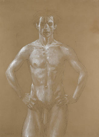 Nude, Three-Quarter Figure, Nureyev (Study #18)