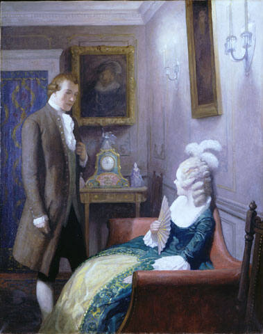 With Eve in London
"Well," she said, as if this was the first moment of their meeting, "how have you been, sir?"