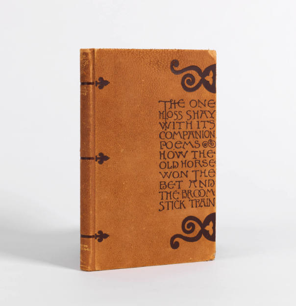 One Hoss Shay, With its Companion Poems How the Old Horse Won the Bet & The Broomstick Train