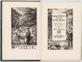 "Mule-trappings are gay in Andorra," frontispiece and title page.