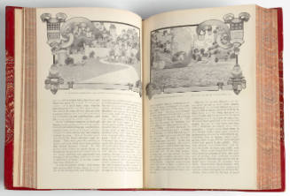 (left) "A very fascinating background it was, and held a great deal, though so tiny," & (right)…