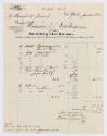 Receipts from Winsor & Newton, New York, to Maxfield Parrish, January 14, 1901, Gift of The Max…