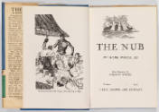 "Domino rushed at the Negro, who whirled on him," frontispiece and title page.