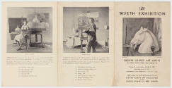 Exhibition pamphlet from "The Wyeth Exhibition," The Chester County Art Centre, West Chester, P…