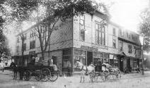Moseley Building, about 1885, Needham Center, Massachusetts (digital image courtesy of the Need…