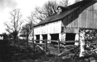 A photograph of Pyle's barn, taken about March 1910, probably by N. C. Wyeth. (Photo courtesy W…