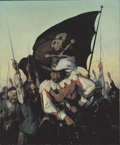 "Stand and Deliver!" (Life Magazine, cover illustration)