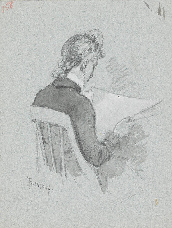 Untitled (woman reading)