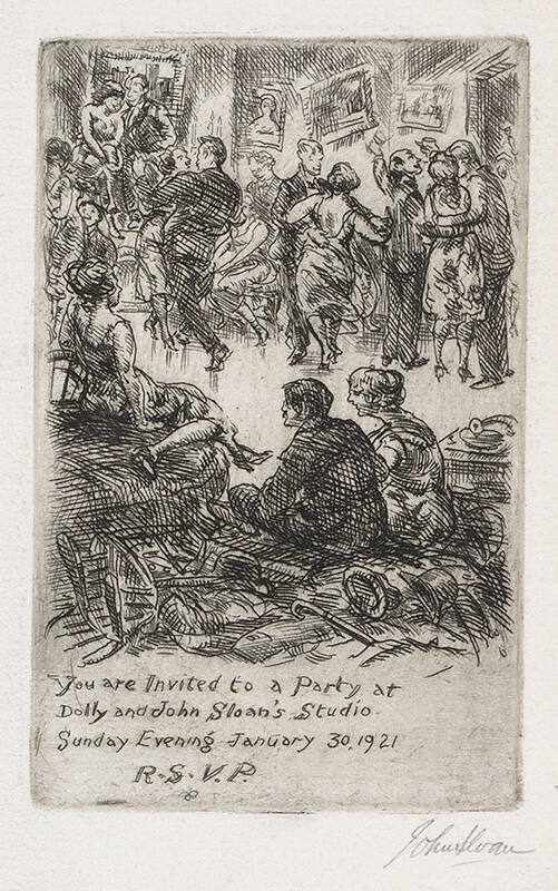 Invitation to Studio Party