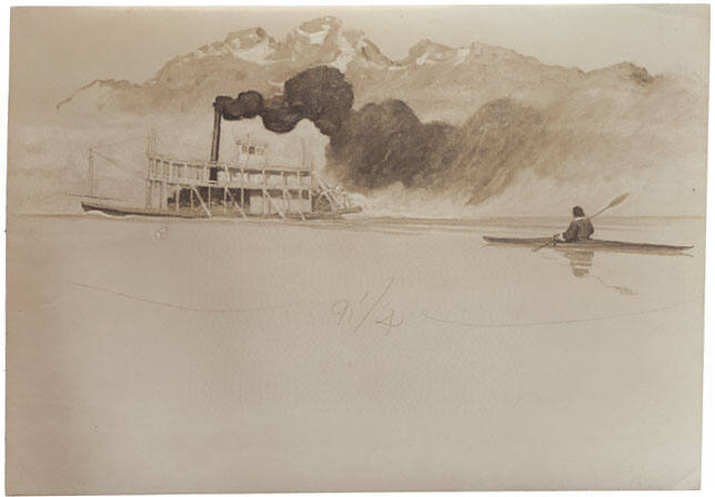 Captain Bill, Rebel, untitled headpiece illustration