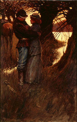 I took her in my arms and held her.