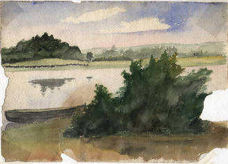 Untitled (landscape with river)