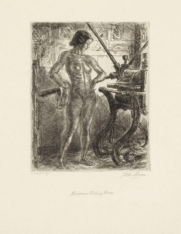 Nude and Etching Press