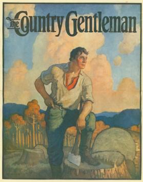 The Country Gentleman, cover illustration