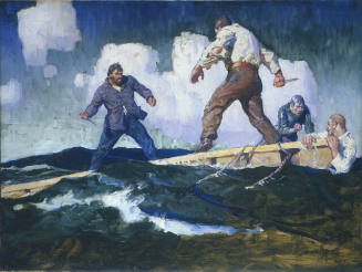 The Lumber Boat, untitled headpiece illustration