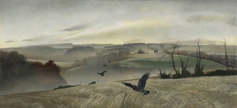 Osborne Hill (Crows in a Landscape)