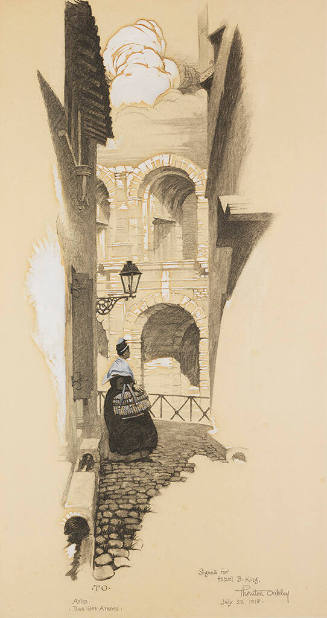 Arles. Rue des Arènes