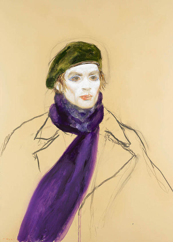 Nureyev - Purple Scarf