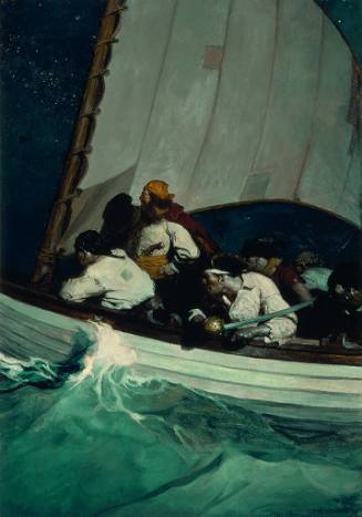 "Oh, Morgan's men are out for you; and Blackbeard--buccaneer!"