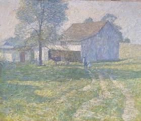 Untitled (The white barn)