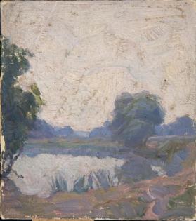 untitled (view of a river)