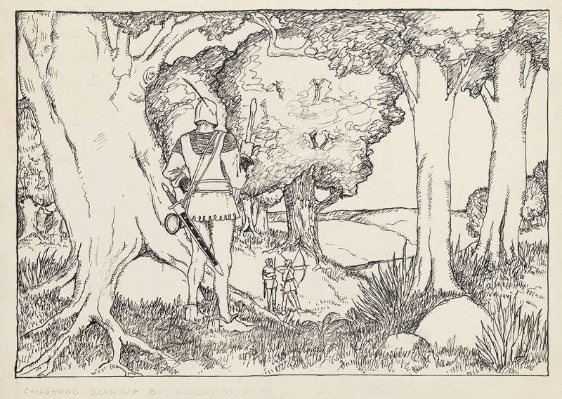 Archers in Woods