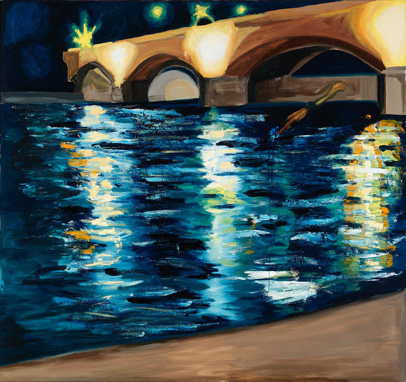 Nous visited the Seine, but did not swim