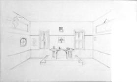 Untitled  (view of a school room)