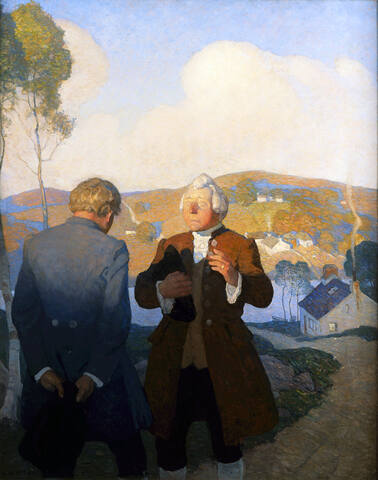 Mr. Campbell, the Minister of Essendean
With that he prayed a little while aloud, and in affecting terms, for a young man setting out into the world