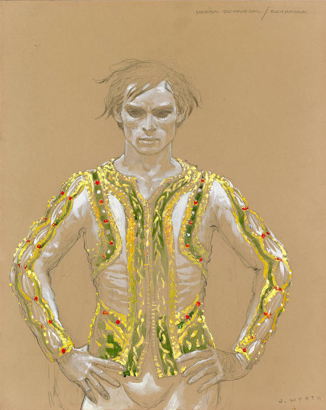 Portrait of Rudolf Nureyev - Dress Rehearsal / Raymonda