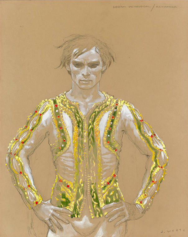 Portrait of Rudolf Nureyev - Dress Rehearsal / Raymonda