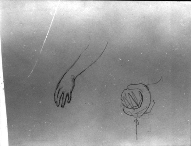 Untitled (Study of an arm and hand)