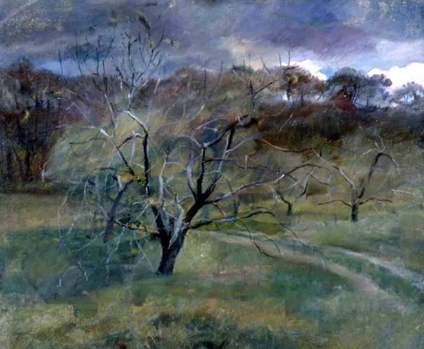 Orchard Road to N. C. Wyeth's Studio (oil #16)