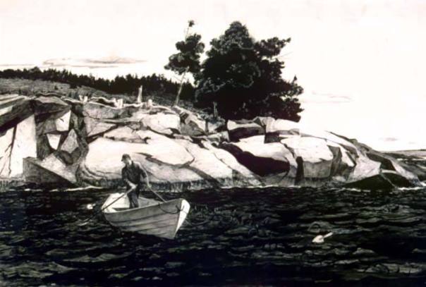 Ledge on Hoopers Island