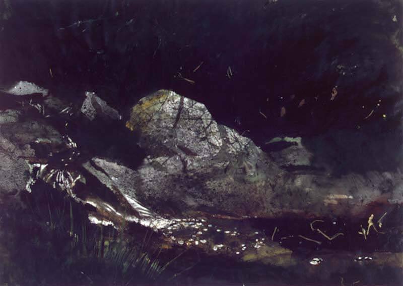 Eastman's Brook, Study for the Intruder