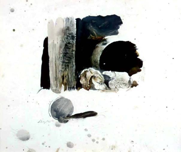 Sleeping Dog, Study for Raccoon