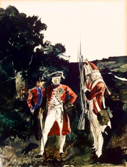 General Knyphausen at Brandywine