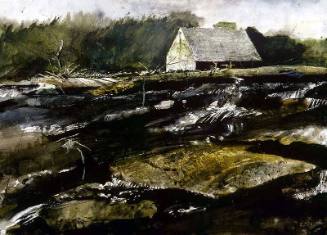 Barn at Brinton's Mill - first version