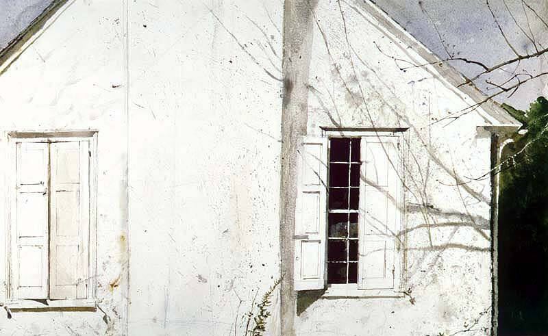 Open Shutter, Study for My Studio