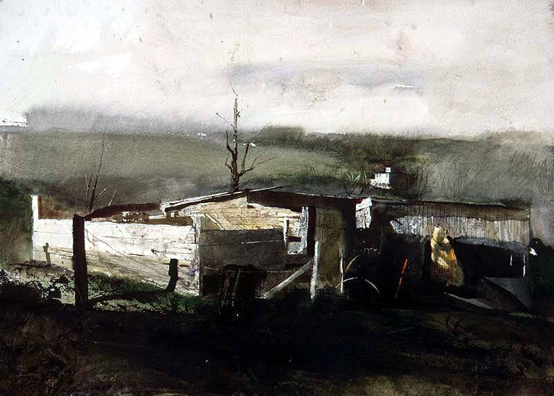 Untitled (#P0937, Farm Pens)