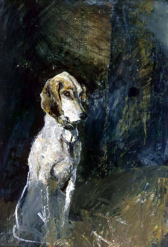 Jack the Hound, Study for Raccoon